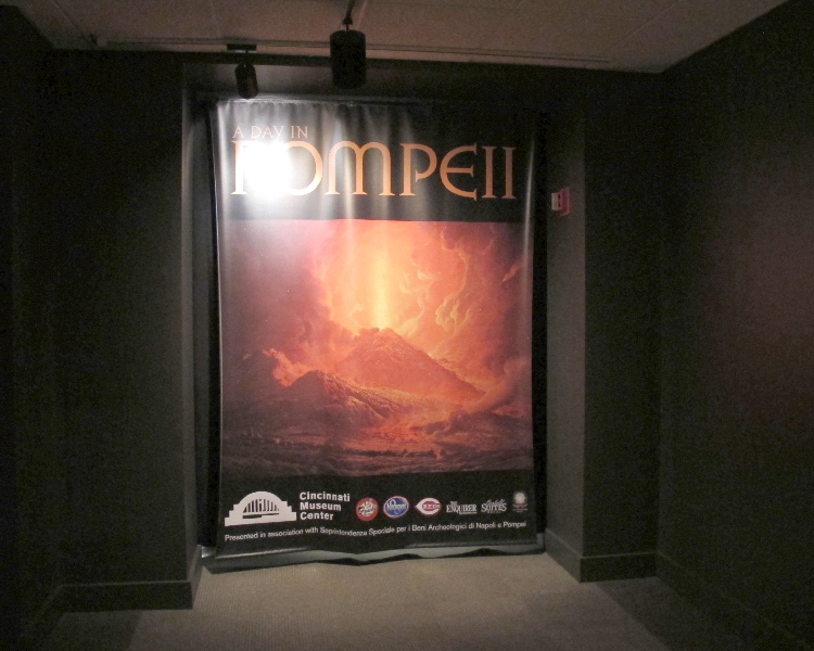 POMPEII EXHIBIT AT THE CINCINNATI MUSEUM
